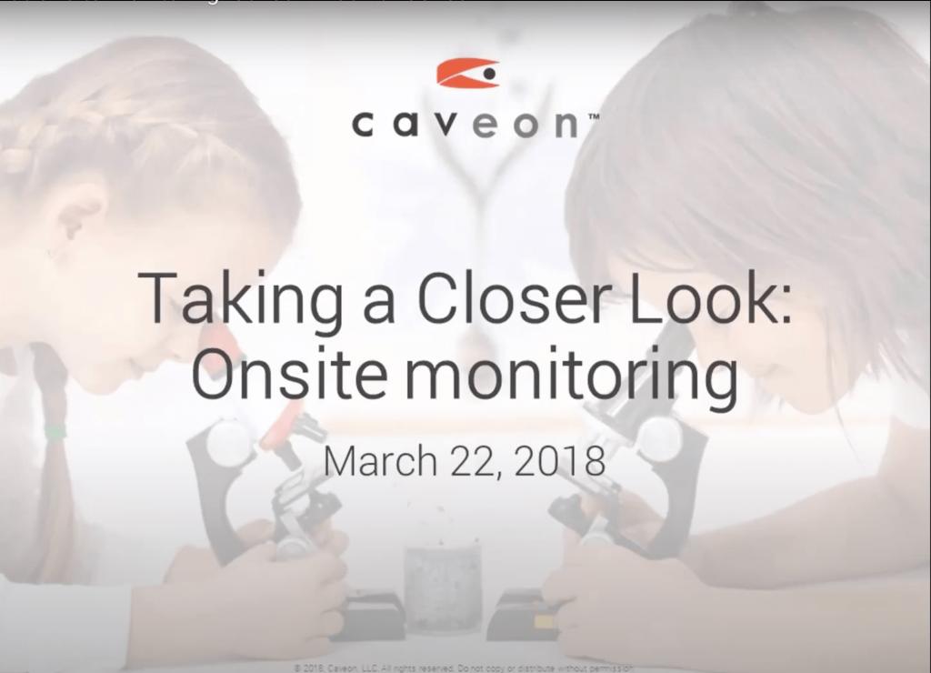 Taking a Closer Look at On-Site Monitoring