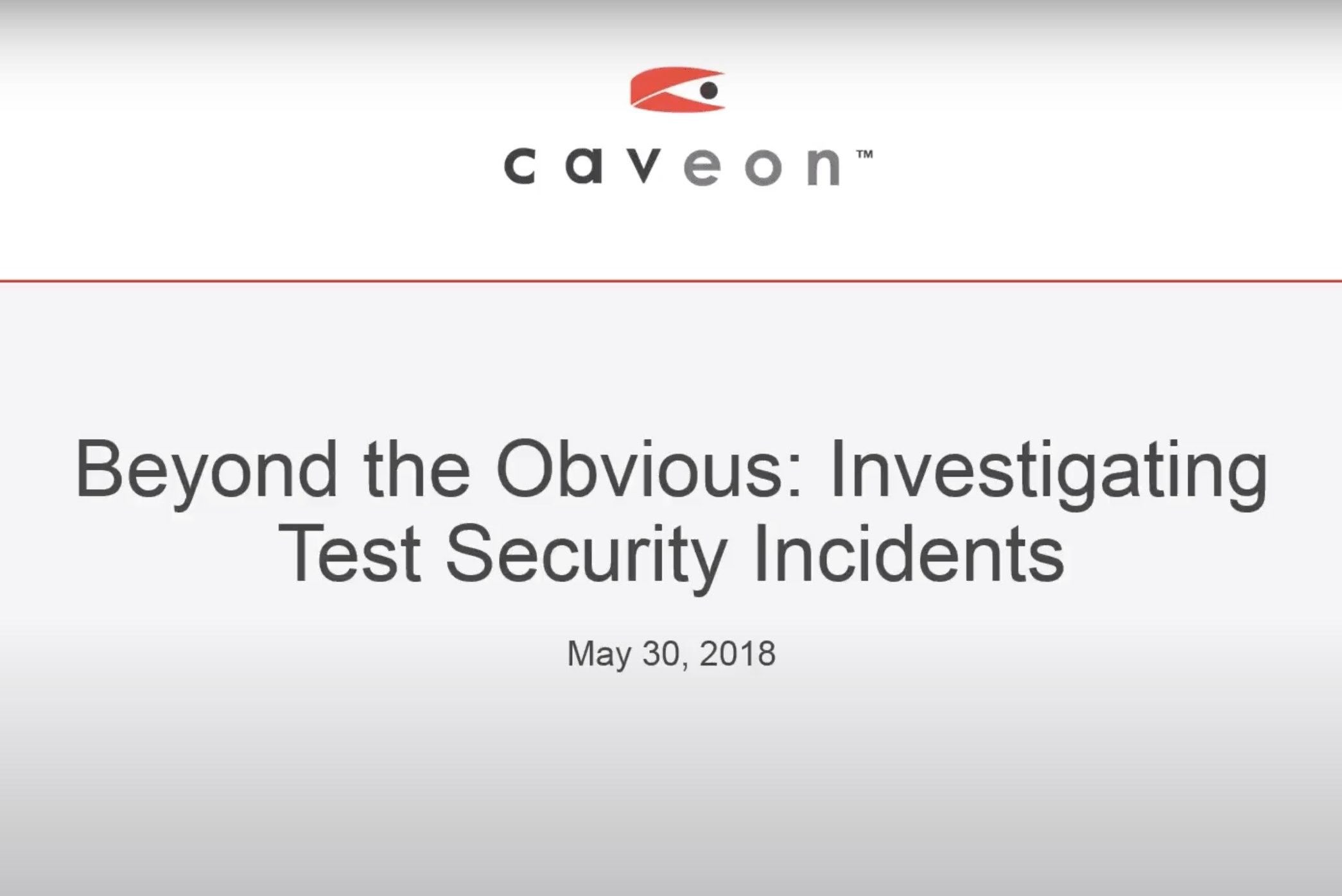 Beyond the Obvious: Investigating Test Security Incidents
