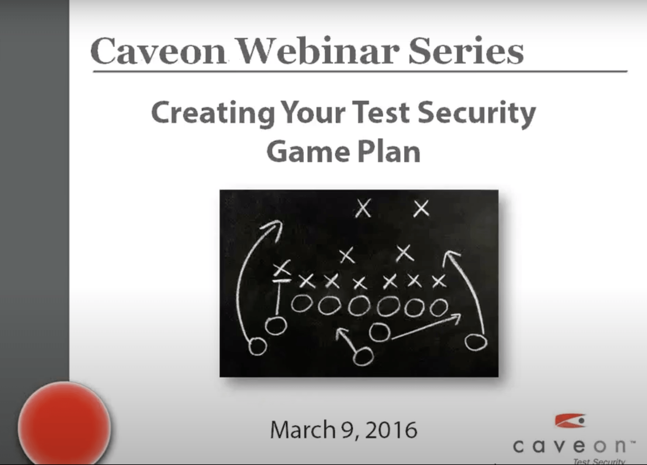 Creating Your Test Security Game Plan